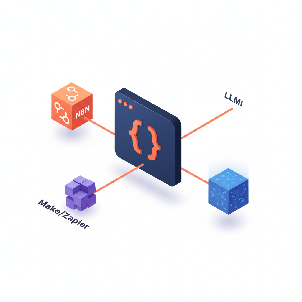 Vayne Contact Finder API integrated with N8N and Make automation workflows