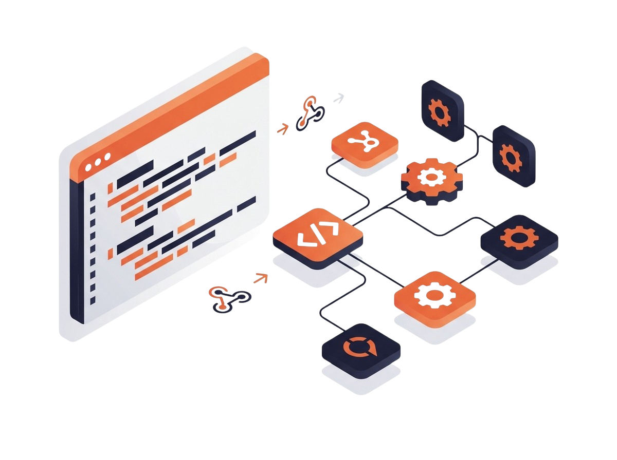 Éditeur de code montrant un exemple d'appel API REST pour automatiser le scraping Sales Navigator avec Vayne